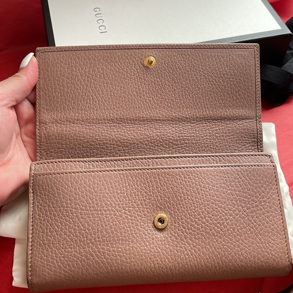 💥Gucci GG Marmont Continental Long Leather Wallet💥 - Picture 10 of 17